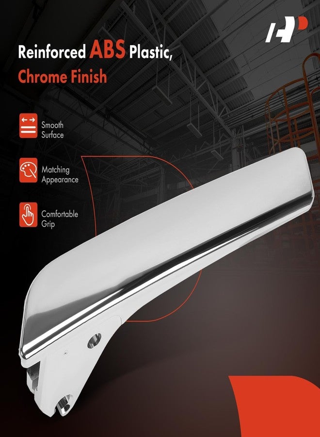 أ-بريميوم مقابض أبواب داخلية A-Premium - أمامية وخلفية - جهة السائق والراكب - متوافقة مع سيارات شيفروليه سيلفرادو، تاهو، سابربان، أفالانش، وجي إم سي سييرا، يوكون، وكاديلاك موديلات 2007-2014 - Image 4